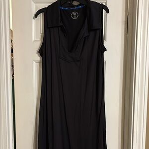 Banana Boat Black Sleeveless Dress SPF 50 size large